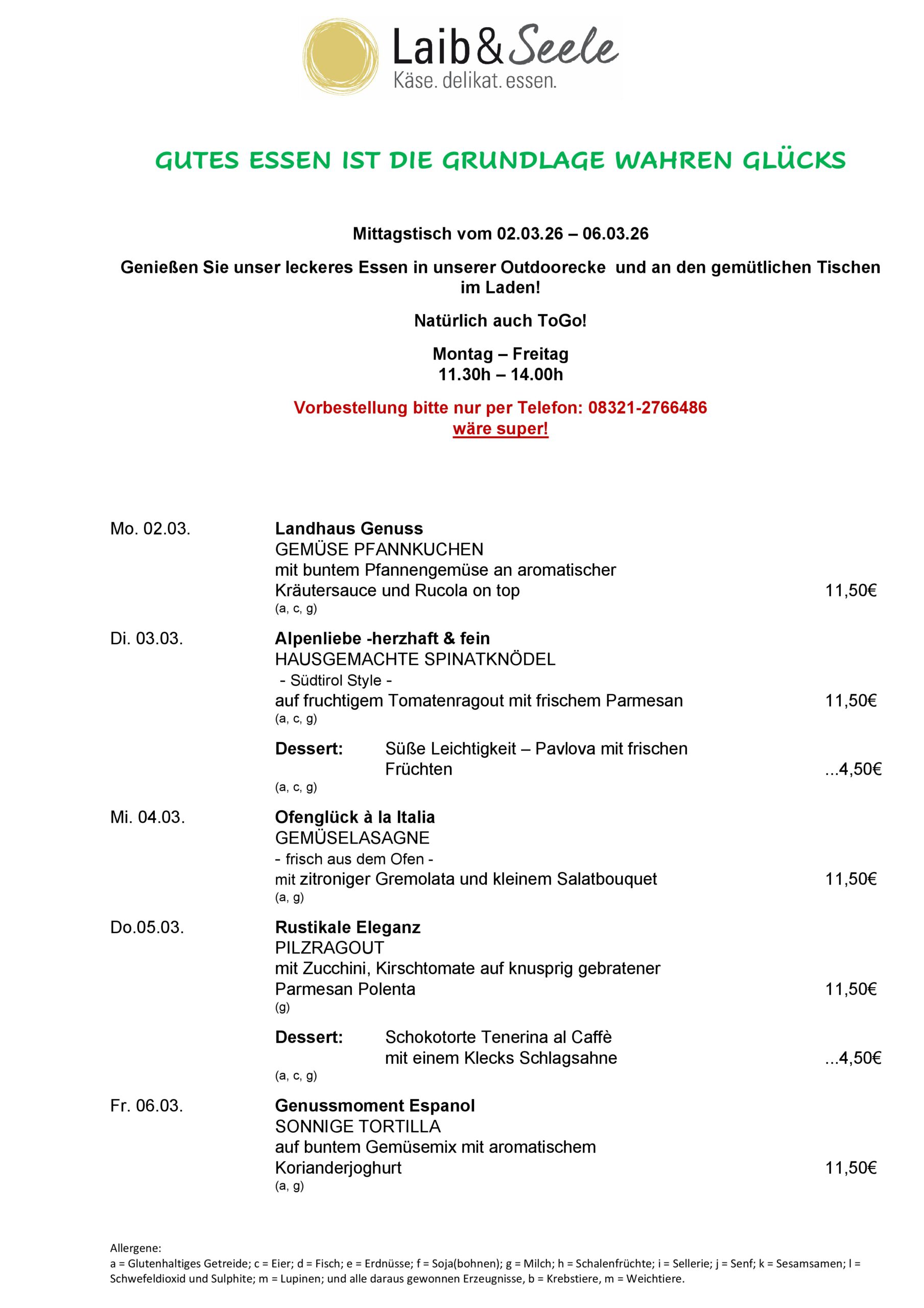 20260302 Mittagstisch