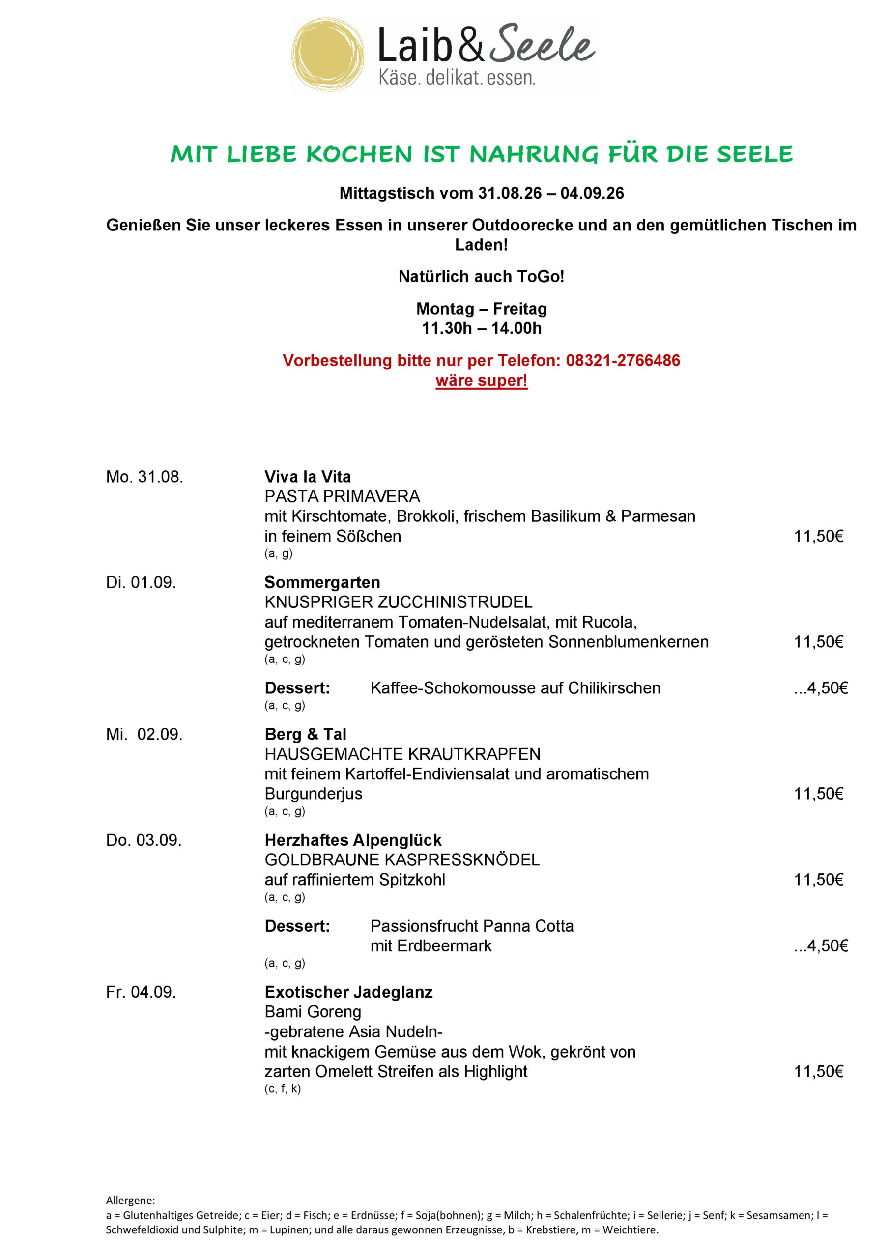 20260831 Mittagstisch